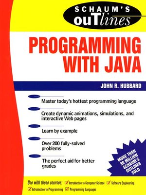 Programming with Java - ebook